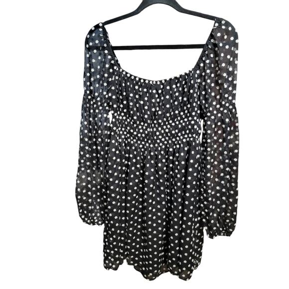 Lucy Paris Sydney Embroidered Long Sleeve Dress Size small NWT - Picture 3 of 6